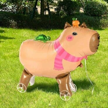 Jumbo walking pet balloon capybara