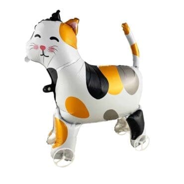Jumbo walking pet balloon cat