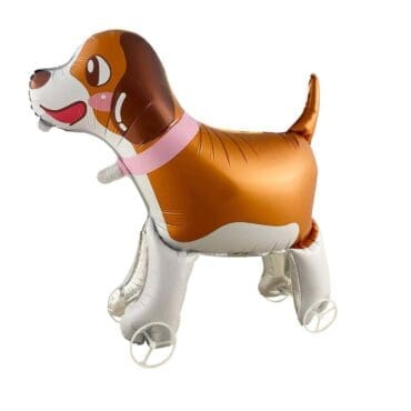 Jumbo walking pet balloon dog