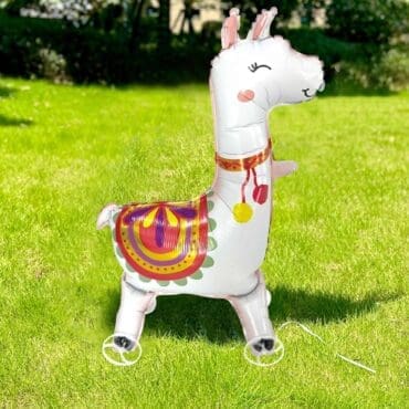 Jumbo walking pet balloon llama
