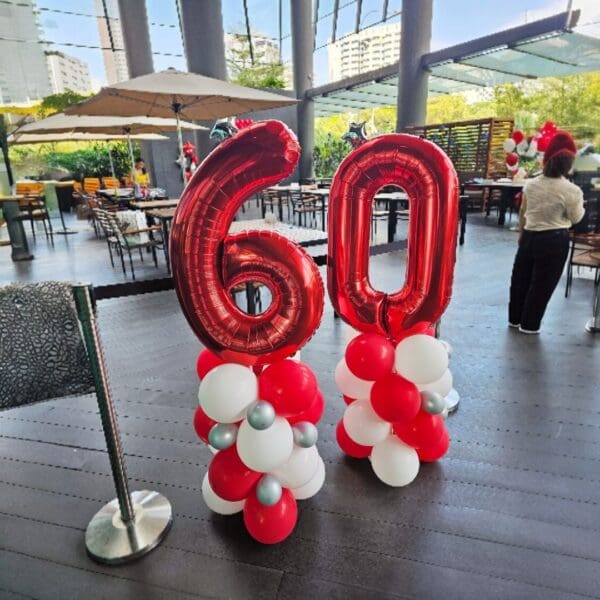 SG60 Super Red National Day Grand Balloon Package - Image 3