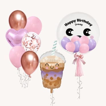 Boba Bubble Tea Super Balloon Package