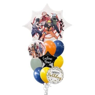 Naruto Happy Birthday Grand Balloon bouquet