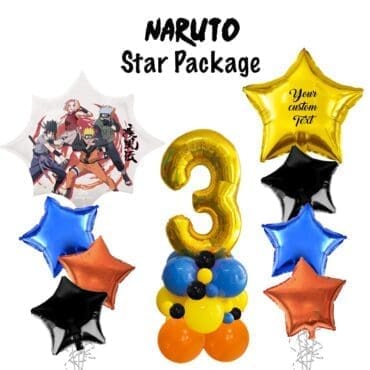 Naruto Star Balloon Package