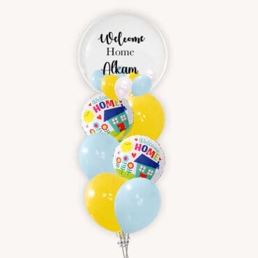 Welcome Home House Bubble Pop Balloon Bouquet