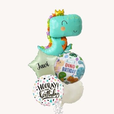 Cute Baby Dinosaur Balloon Bouquet