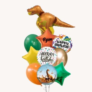 Raptor Dinosaur Grand Balloon Bouquet