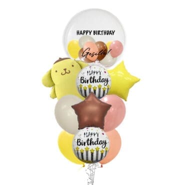 Sanrio Pompompori Happy Birthday Deluxe Balloon Bouquet