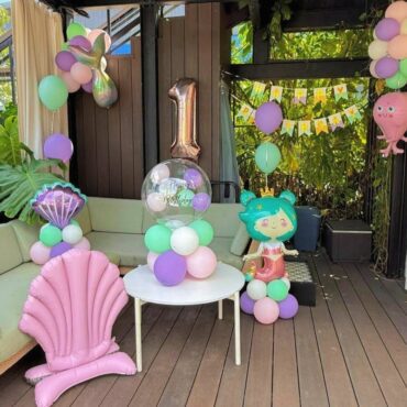 Palawan Gazebo Pastel Mermaid Theme