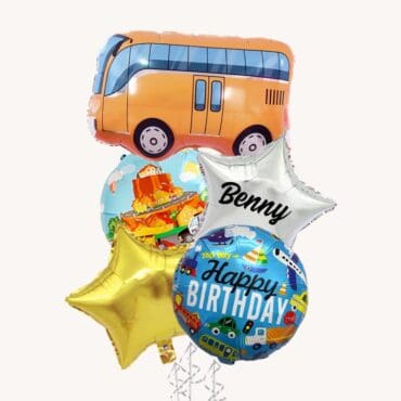Birthday Bus Balloon Bouquet