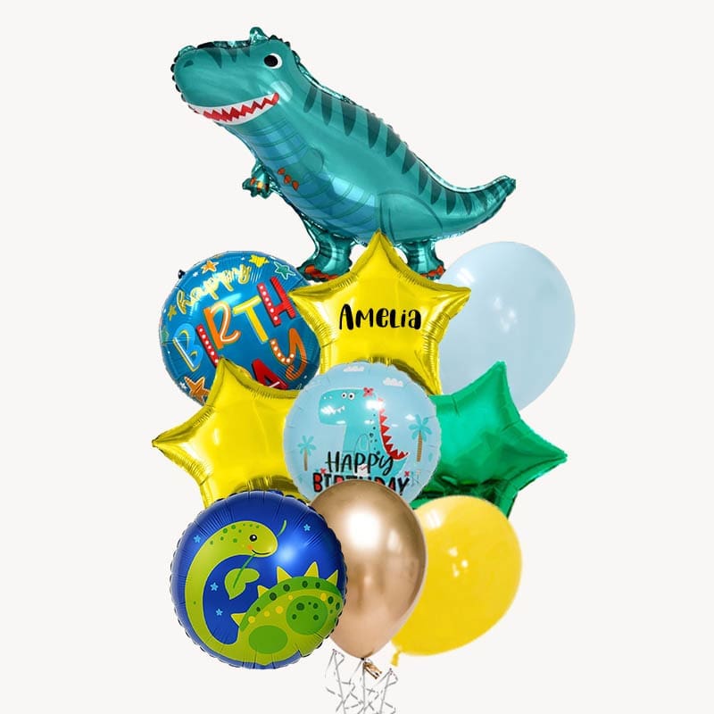 Casper T Rex Dinosaur Grand Balloon Bouquet