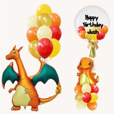 Charmander Charizard Pokemon Giga Balloon Package
