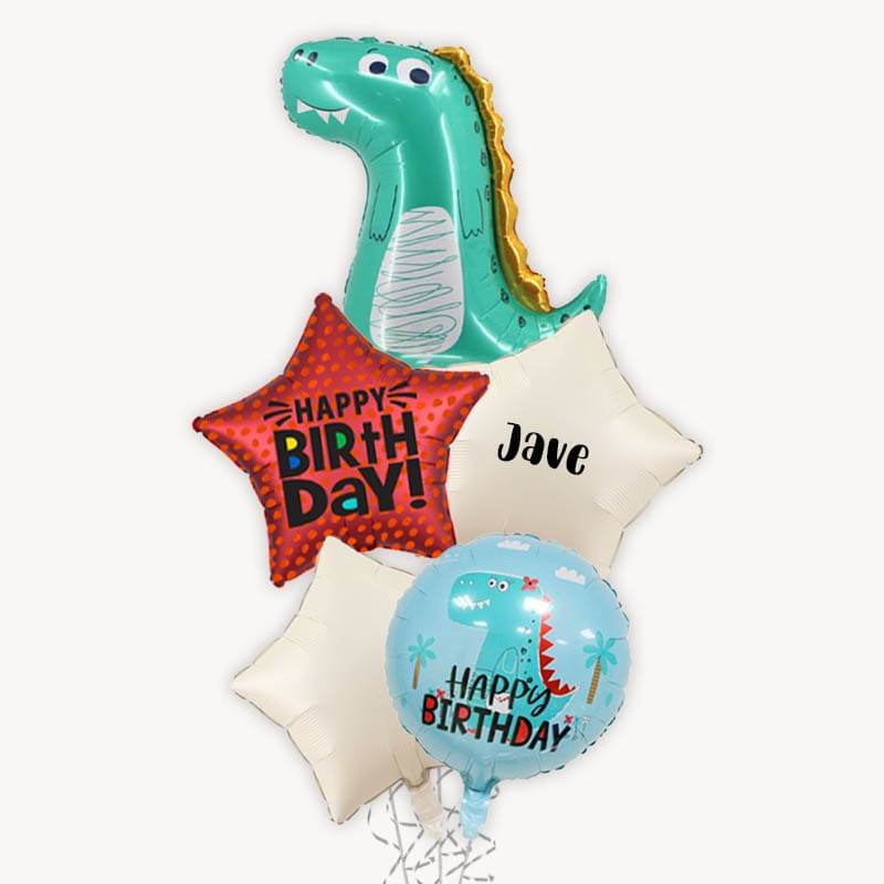 Funny Dino Balloon Bouquet