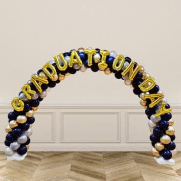 Graduation Day Spiral Balloon Arch