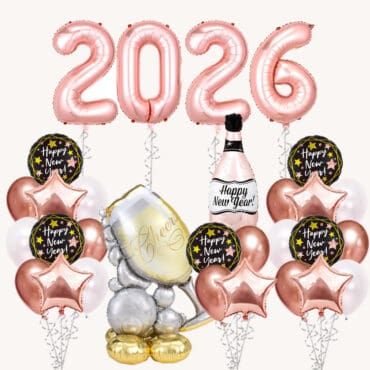 New Year Cheers Balloon Package