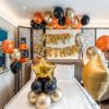 Aged to Perfection Whiskey Hotel Room Balloon Package