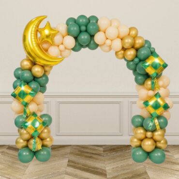 Hari Raya EID Mubarak Celebration Balloon Arch