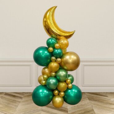 Hari Raya EID Super Moon Organic Balloon Coloumn