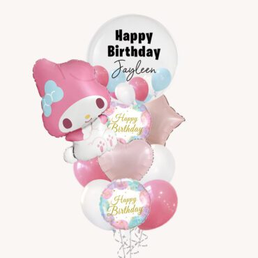 Melody Deluxe Birthday Balloon Bouquet