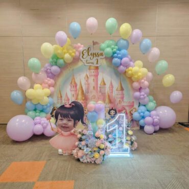 Princess Castle Backdrop