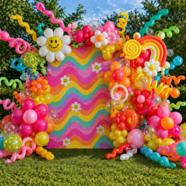 Private: Custom Board - Flowers & Rainbow