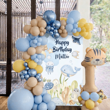 Private: Custom Board - Underwater Theme Happy Birthday Matteo
