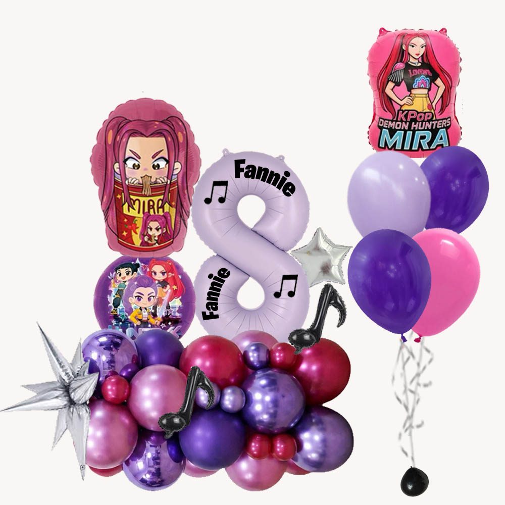 Kpop Demon Mira Adventure Balloon Set