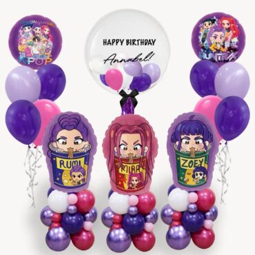 Kpop Demon Hunters Fantasy Balloon Package