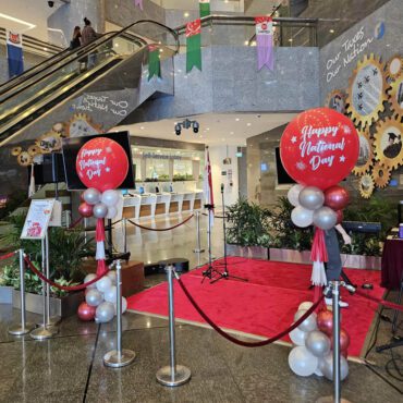 National Day Balloon Pillar