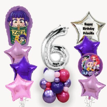 Star Balloon Package - kpop Zoey