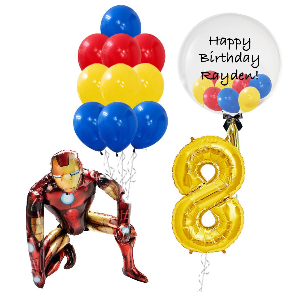 Avenger Iron Man Mega Plus Balloon Package