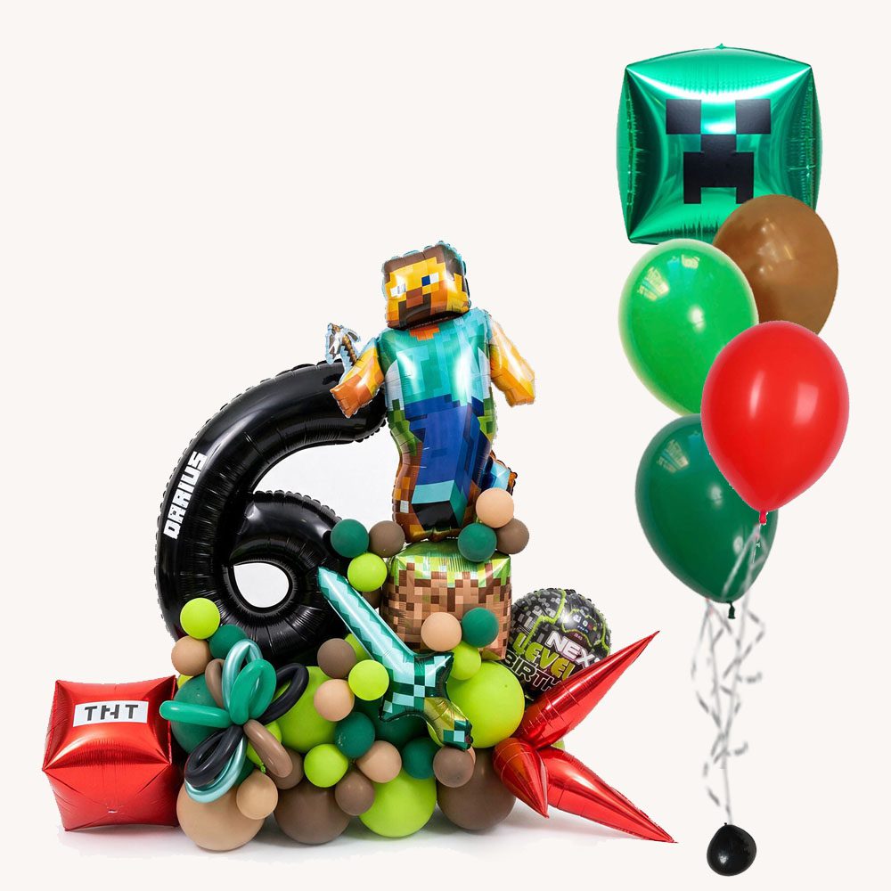 Minecraft Adventure Balloon Package