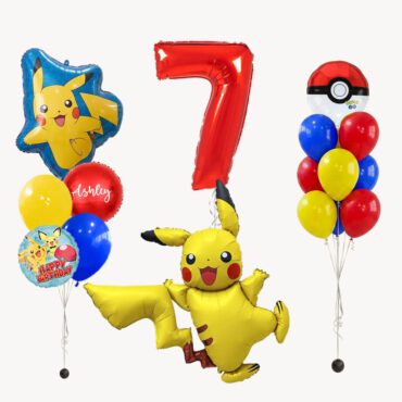 Pikachu Pokemon Ultimate Bash Balloon Package